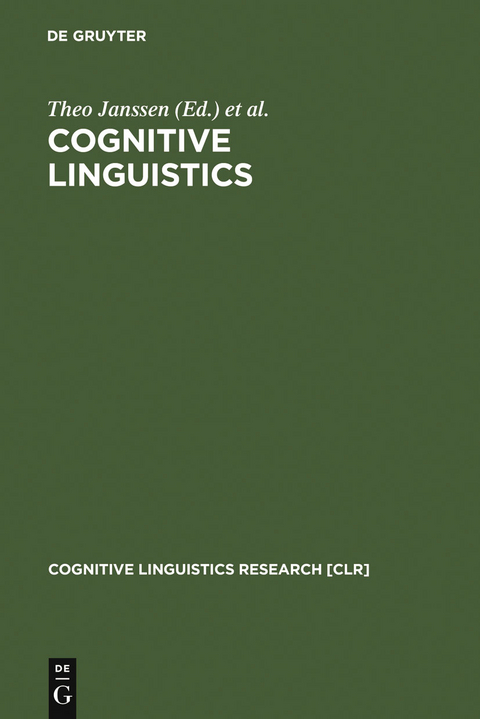 Cognitive Linguistics - 