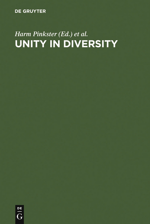 Unity in Diversity - 