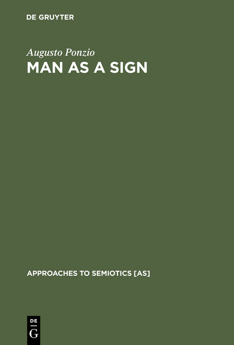 Man as a Sign - Augusto Ponzio