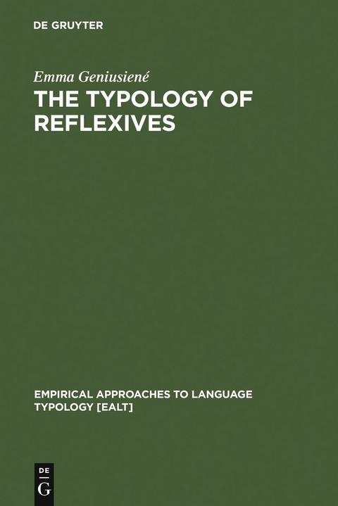 The Typology of Reflexives - Emma Geniusien&eacute;