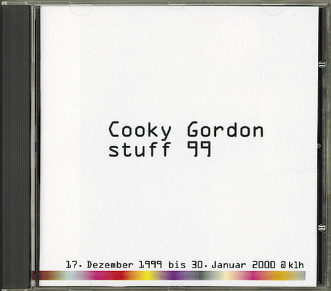 stuff 99 - Cooky Gordon