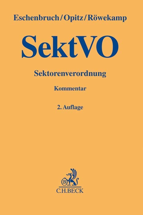 Sektorenverordnung. SektVO - 