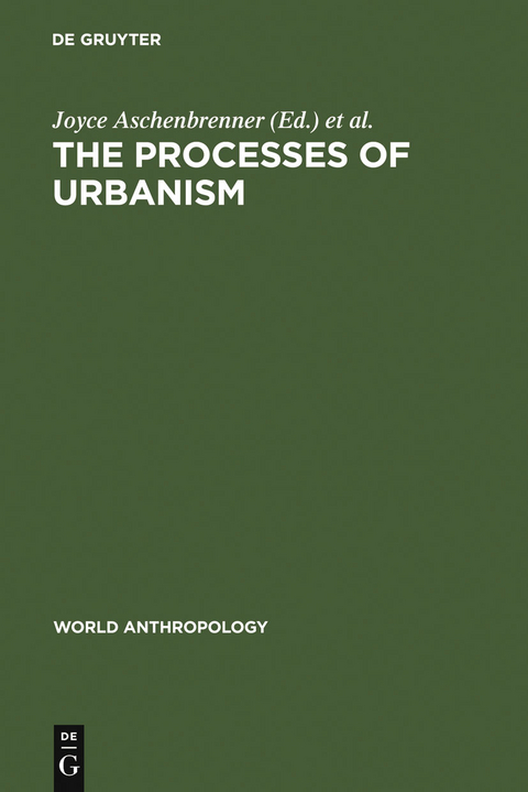 The Processes of Urbanism - 
