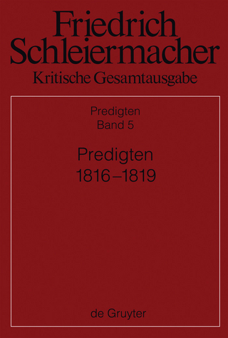 Predigten 1816-1819