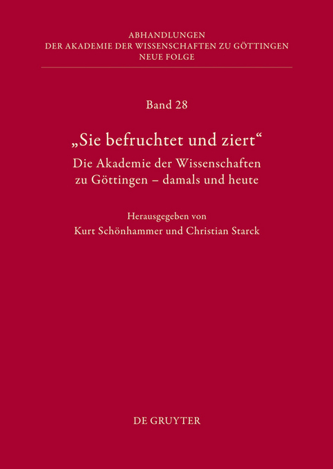 Die Geschichte der Akademie der Wissenschaften. Teil 1 - 