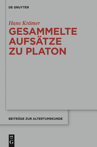 Gesammelte Aufsätze zu  Platon
