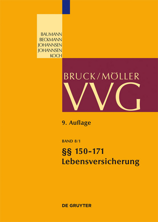 Lebensversicherung §§ 150-171