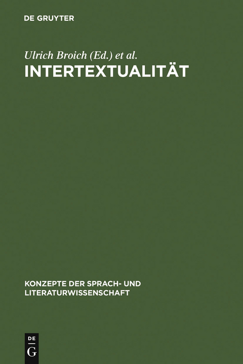 Intertextualit&auml;t - 
