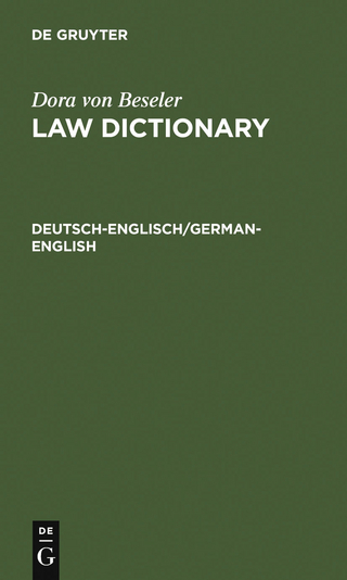 Deutsch-Englisch/German-English