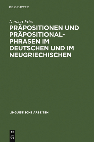 Präpositionen und Präpositionalphrasen im Deutschen und im Neugriechischen