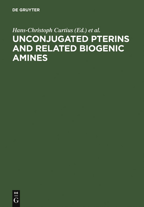 Unconjugated pterins and related biogenic amines - 