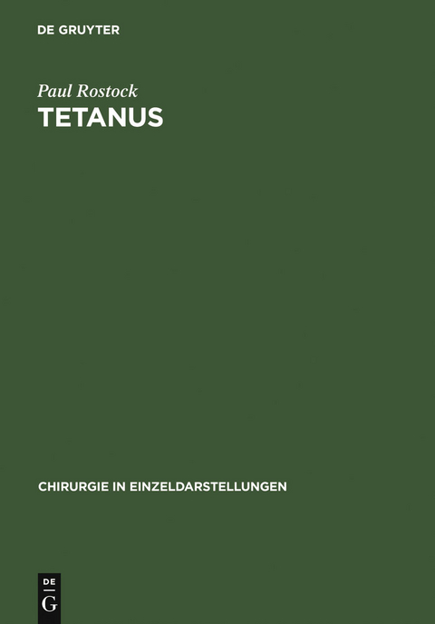 Tetanus - Paul Rostock
