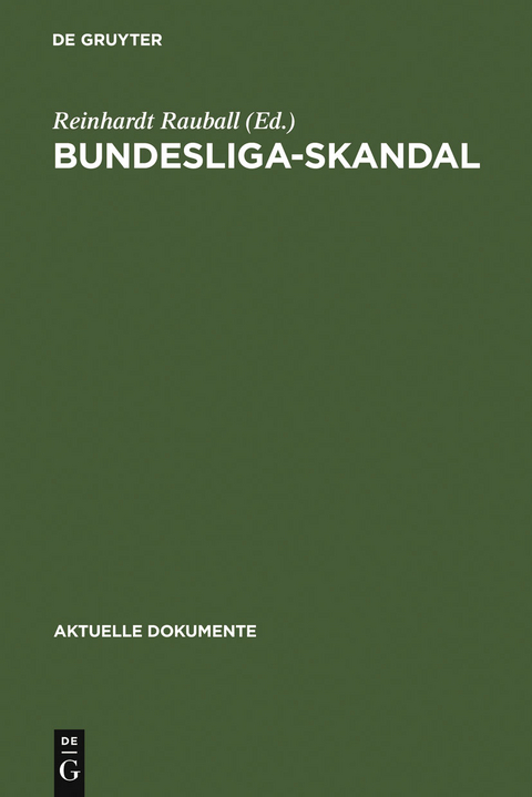 Bundesliga-Skandal - 