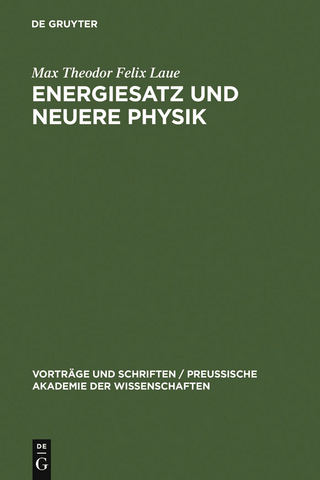 Energiesatz und neuere Physik