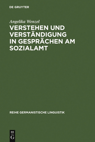 Verstehen und Verständigung in Gesprächen am Sozialamt