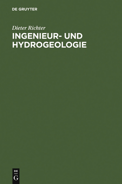 Ingenieur- und Hydrogeologie - Dieter Richter