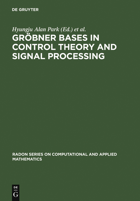 Gröbner Bases in Control Theory and Signal Processing - 