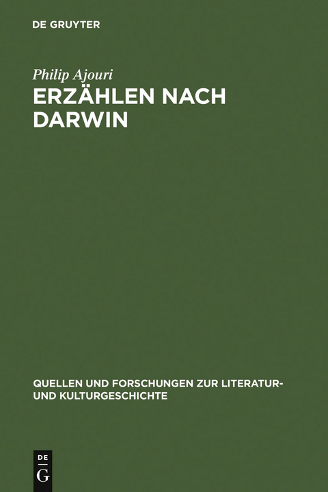 Erz&auml;hlen nach Darwin - Philip Ajouri