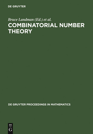 Combinatorial Number Theory