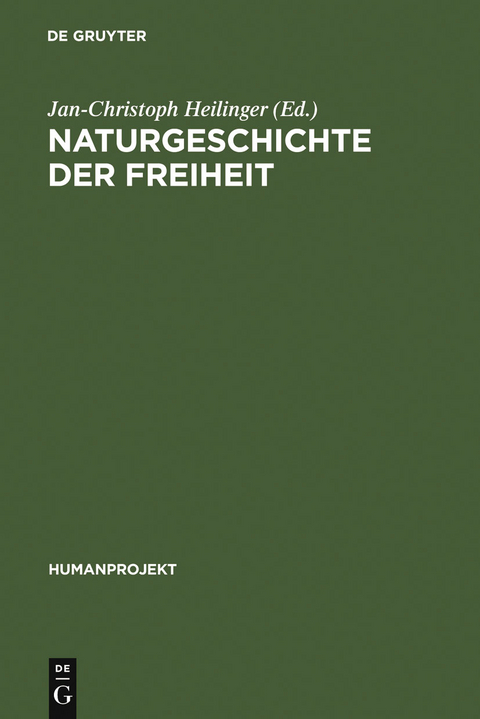 Naturgeschichte der Freiheit - 