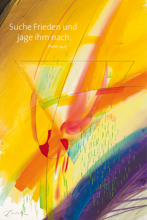 Jahreslosung 2019 - Kunstdruck 62 x 93 cm - 