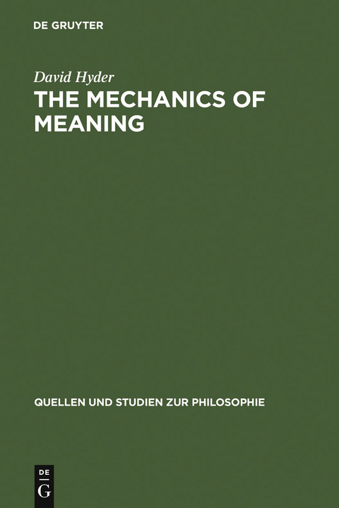 The Mechanics of Meaning - David Hyder