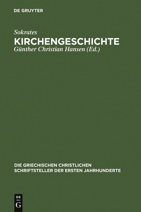 Kirchengeschichte -  Sokrates