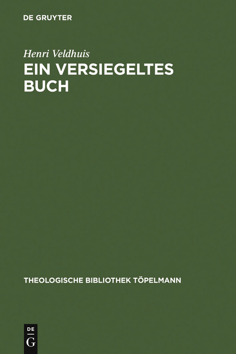 Ein versiegeltes Buch - Henri Veldhuis