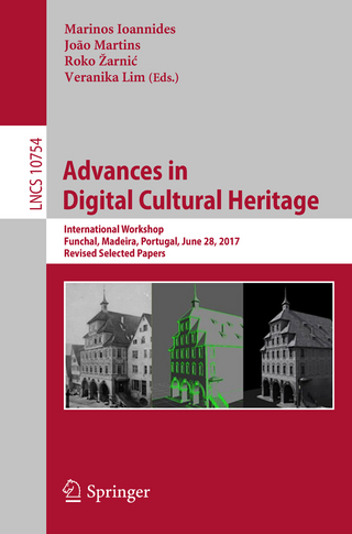 Advances in Digital Cultural Heritage