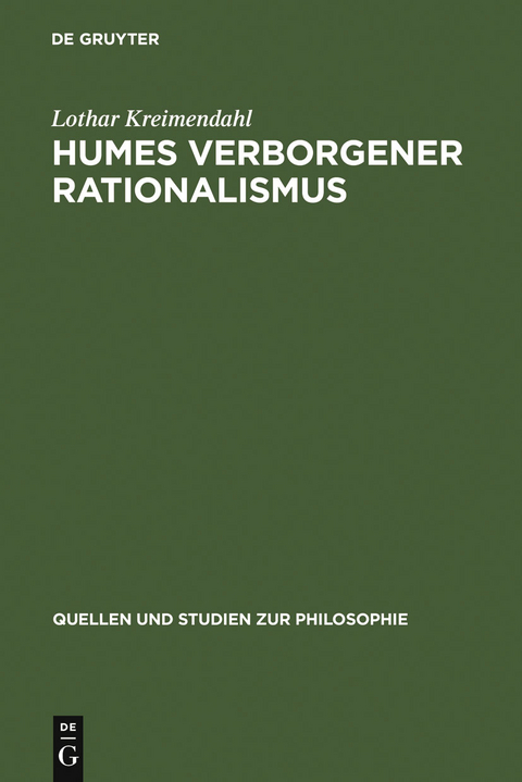 Humes verborgener Rationalismus - Lothar Kreimendahl