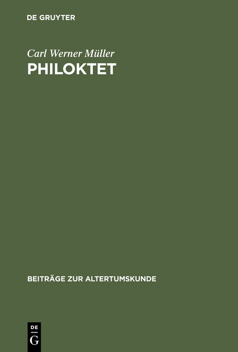 Philoktet - Carl Werner M&uuml;ller