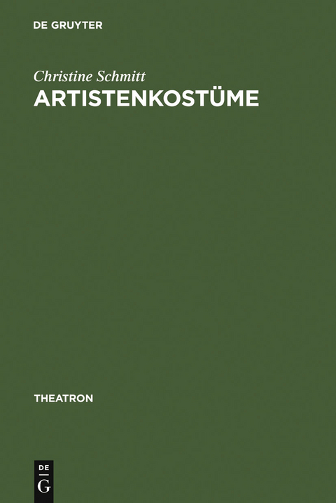 Artistenkost&uuml;me - Christine Schmitt