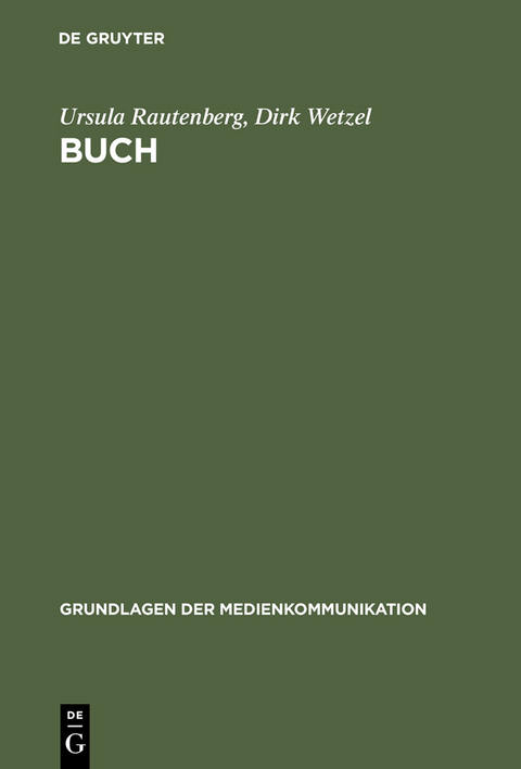 Buch - Ursula Rautenberg, Dirk Wetzel
