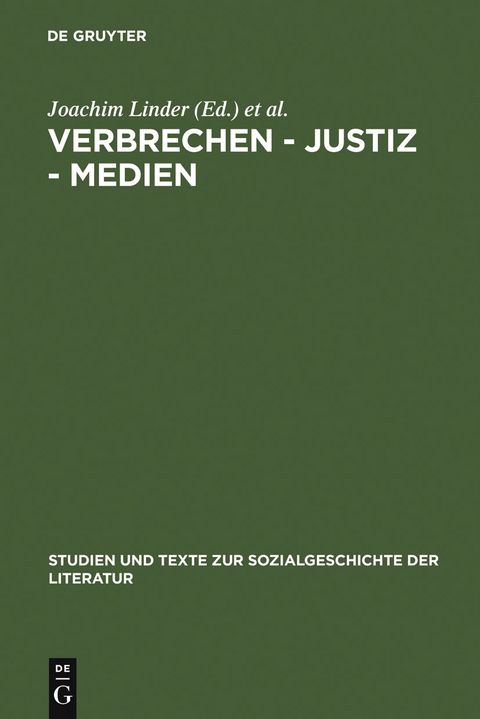 Verbrechen - Justiz - Medien - 