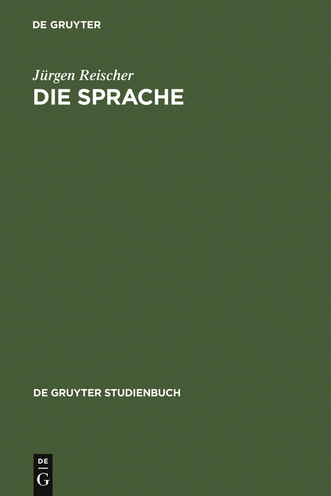Die Sprache - J&uuml;rgen Reischer