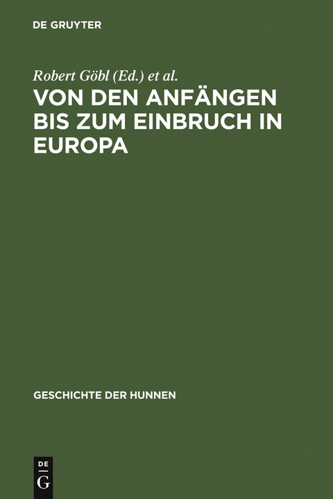 Von den Anf&auml;ngen bis zum Einbruch in Europa