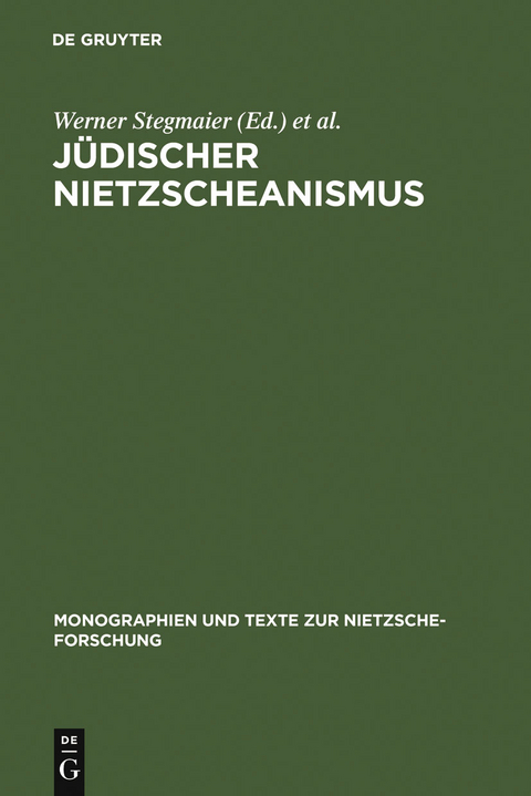 J&uuml;discher Nietzscheanismus - 