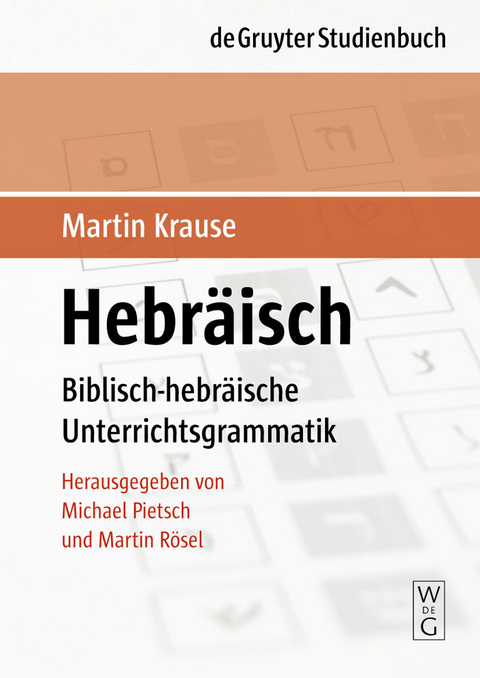 Hebr&auml;isch - Martin Krause