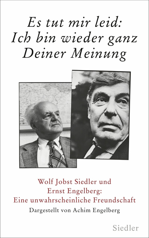 &raquo;Es tut mir leid: Ich bin wieder ganz Deiner Meinung&laquo; - Achim Engelberg