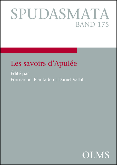 Les savoirs d'Apul&eacute;e - 