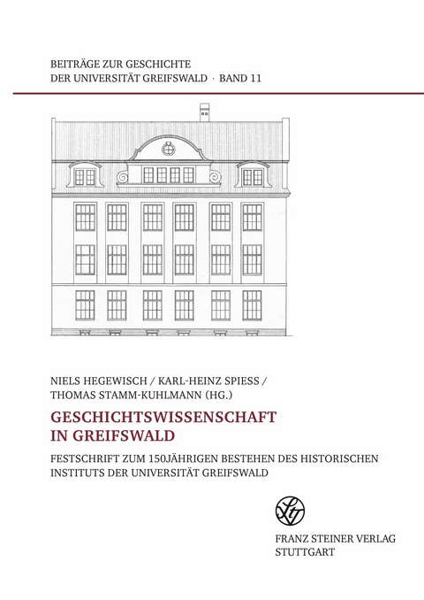 Geschichtswissenschaft in Greifswald - 