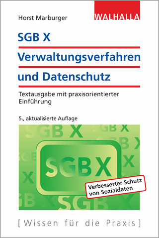 SGB X - Verwaltungsverfahren und Datenschutz