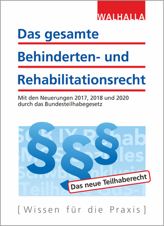 Das gesamte Behinderten- und Rehabilitationsrecht