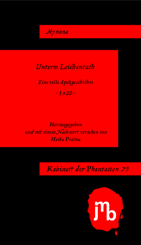 Unterm Leichentuch - Salomo Friedlaender-Mynona