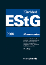 Einkommensteuergesetz (EStG) - Kirchhof, Paul