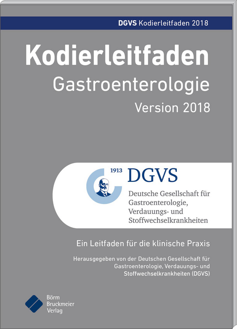 Kodierleitfaden Gastroenterologie Version 2018