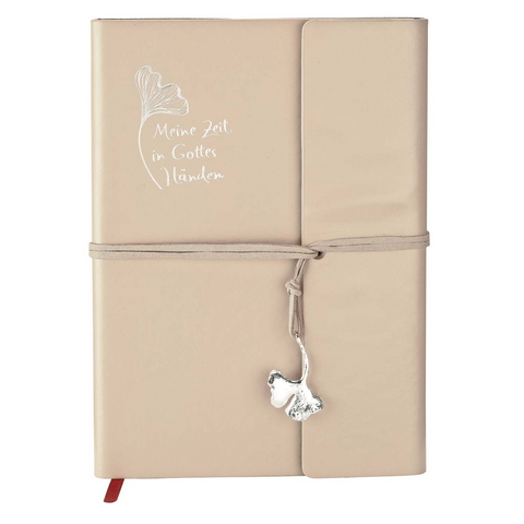 Meine Zeit in Gottes H&auml;nden - Motiv Ginko - Brigitte Go&szlig;mann