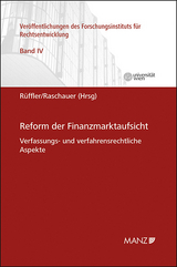 Reform der Finanzmarktaufsicht - 