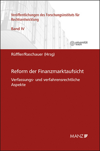 Reform der Finanzmarktaufsicht