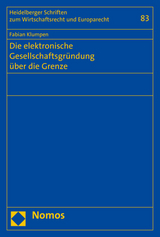 Die elektronische Gesellschaftsgr&uuml;ndung &uuml;ber die Grenze - Fabian Klumpen